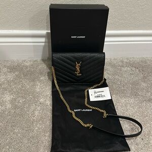 YSL small envelope bag